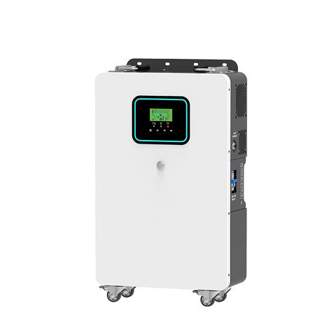 Boîtier de Batterie Solaire Tout-en-Un 1.5Kwh Vertical BMS LiFePO4 Lithium Fer Phosphate pour Stockage d'Énergie Domestique