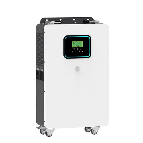 Boîtier de Batterie Solaire Tout-en-Un 1.5Kwh Vertical BMS LiFePO4 Lithium Fer Phosphate pour Stockage d'Énergie Domestique