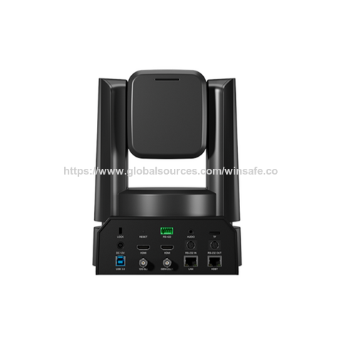 Caméra PTZ 4K60p NDI 12G-SDI Genlock Free-D SRT Dante AV-H avec IA puissante pour suivi automatique du conférencier, zoom 20X/30X, studio AR/VR