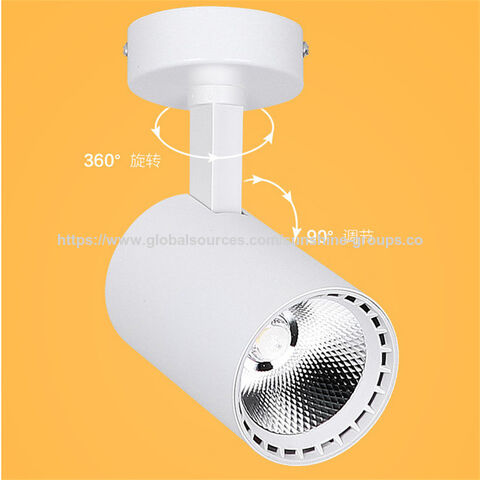 LED-Aufbaustrahler, Deckenmontage, kommerziell, COB, Schienenstrahler, Ladengeschäft, Kleiderladen, Hintergrundbeleuchtung