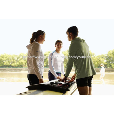 Leichtes Damen UV-Shirt Anti-UV UPF 50+ violett - Sonnenschutz T-Shirt für Outdoor-Aktivitäten