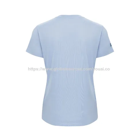 Leichtes Damen UV-Shirt Anti-UV UPF 50+ violett - Sonnenschutz T-Shirt für Outdoor-Aktivitäten