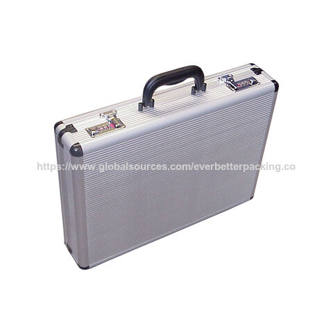 Manufacture Customized Beauty Case with Die-cut EVA for Skin Care material and makeup Aluminum boxes for makeup tools can be case