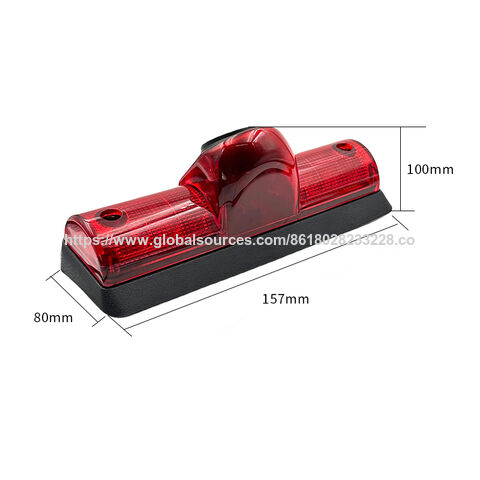 Sinal universal AHD 1080CCD: visão noturna de alta definição, luzes de freio traseiras, luzes de ré, luzes traseiras.