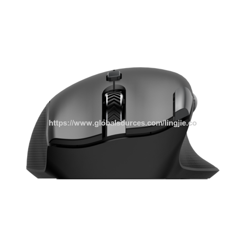 Nouvelle Souris Gaming Ergonomique, Souris Silencieuse 2.4G sans Fil avec Récepteur USB, Souris d'Ordinateur Portable pour PC, Capteurs Optiques de Haute Précision