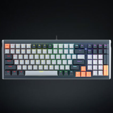 Mechanische Gaming-Tastatur mit Kabel, RGB, anpassbar, Gasket-Mounting, Hall-Effect-Magnetschalter mit einstellbarer Auslösung für E-Sport
