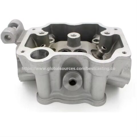 Motor de Cilindro para Motocicleta Usada - Peça Personalizada - 4 Tempos e Arrefecido a Ar/Água, Cabeça do Cilindro da Motocicleta Estilo Frio