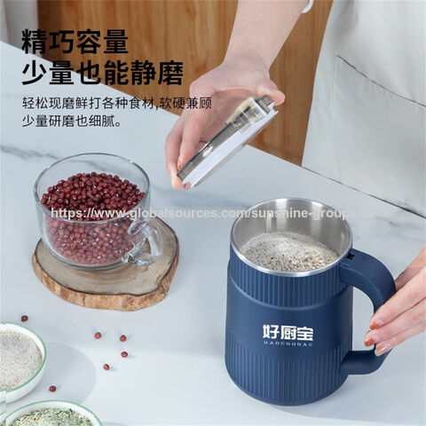 Nouveau grand broyeur de grains domestique, concasseur de céréales, moulin à café électrique Sanqi C