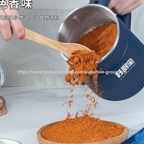 Nouveau grand broyeur de grains domestique, concasseur de céréales, moulin à café électrique Sanqi C