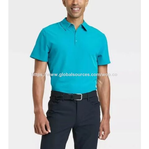 Benutzerdefiniertes lässiges schlichtes kurzärmeliges einfarbiges Polyester-Polohemd für Herren - Großhandel und Herstellung