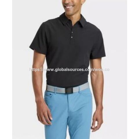 Benutzerdefiniertes lässiges schlichtes kurzärmeliges einfarbiges Polyester-Polohemd für Herren - Großhandel und Herstellung