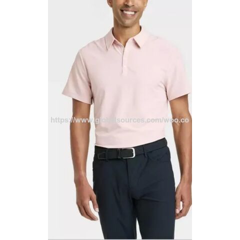 Benutzerdefiniertes lässiges schlichtes kurzärmeliges einfarbiges Polyester-Polohemd für Herren - Großhandel und Herstellung