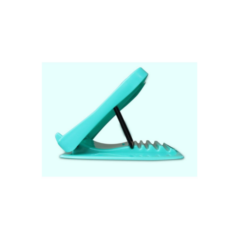 Tábua de Massagem para Pés Inclinada Portátil Ajustável, Descanso para Pés Ergonômico com Massagem para Uso Sob a Mesa