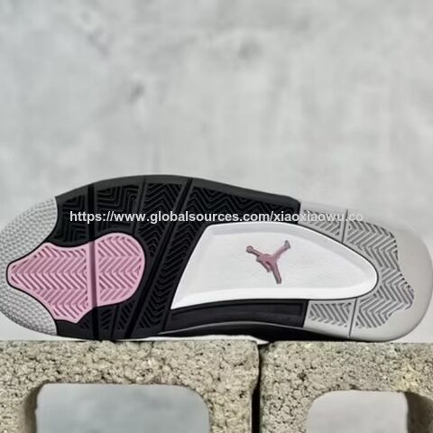 Baskets Nike Retro Rose Orchidée Noire en Daim Jordan Chaussures de Sport Basketball Chaussures de Marque