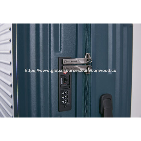 تصميم جديد لعام 2024، طقم حقائب سفر عالي الجودة من 3 قطع بعلامة تجارية مشهورة، حقائب وأمتعة PC ثابتة بمقاسات 20 و24 و28 بوصة
