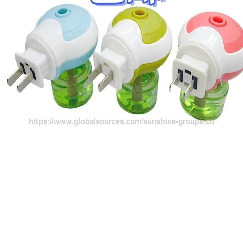 Líquido repelente de mosquitos de longa duração para uso doméstico, repelente elétrico de mosquitos, conjunto de perfume elétrico anti-mosquitos