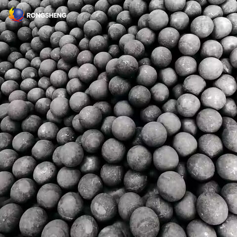 30mm 40mm Geschmiedete Stahlkugeln und 100mm hochverchromte Stahlguss-Mahlkugeln für Kugelmühlen und SAG-Mühlen
