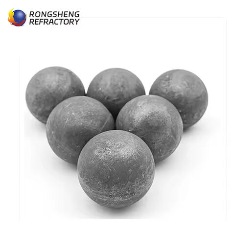 30mm 40mm Geschmiedete Stahlkugeln und 100mm hochverchromte Stahlguss-Mahlkugeln für Kugelmühlen und SAG-Mühlen