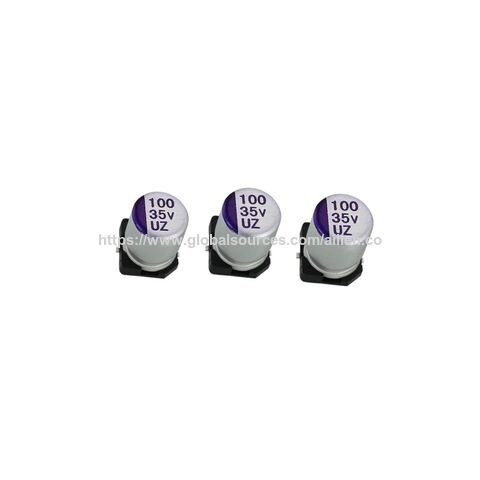 Smt Electrolytic Capacitor Cduz,100uf,6.3v, 20%,5x5.4,0.9ohm