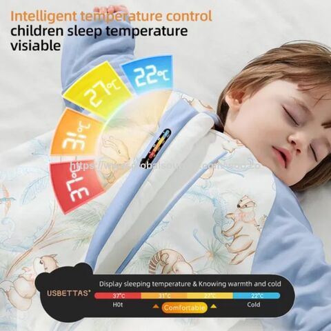 Saco de Dormir Súper Suave para Bebé con Mangas Desmontables, Secado Rápido para Bebés - Venta al por mayor
