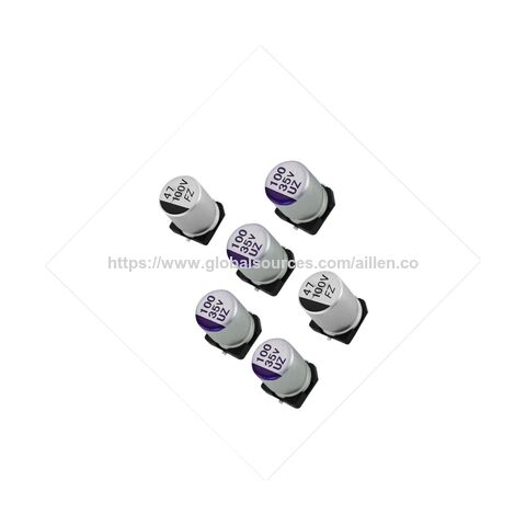 tmです Smt Electrolytic Capacitor Cduz,100uf,16v, 20%,6.3x5.4,0.36