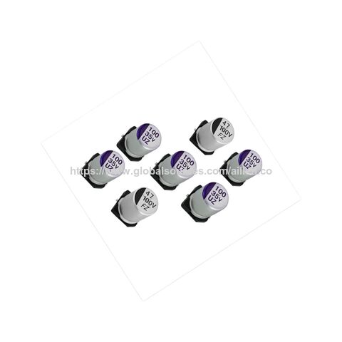 Smt Electrolytic Capacitor Cduz,220uf,6.3v, 20%,6.3x5.4,0.36