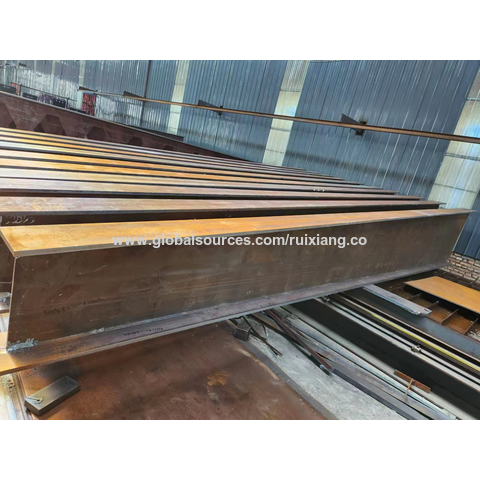 H-beams/SS400 Steel H-Beams with Decoiling and Welding, Q345 Structural Steel Beam for Industrial Construction