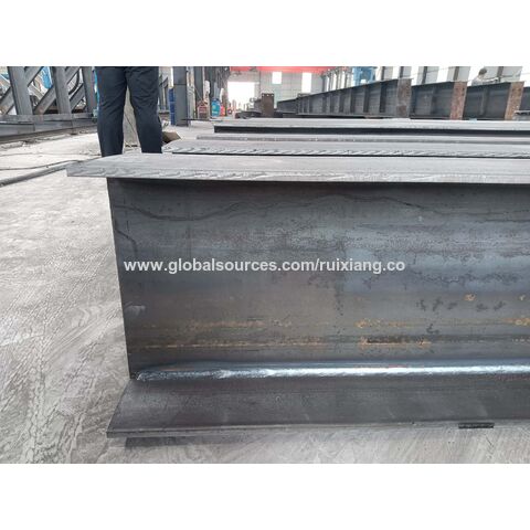 H-beams/SS400 Steel H-Beams with Decoiling and Welding, Q345 Structural Steel Beam for Industrial Construction
