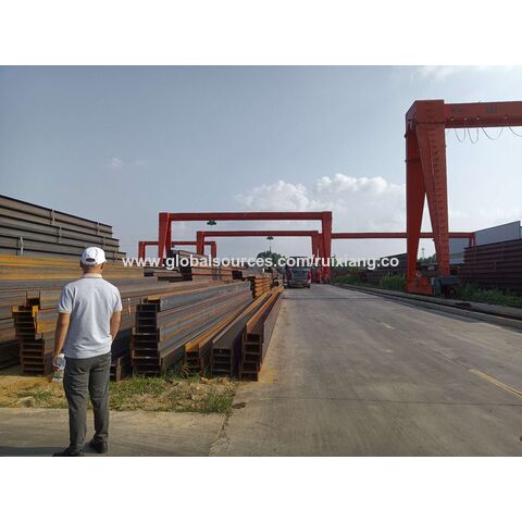 H-beams/SS400 Steel H-Beams with Decoiling and Welding, Q345 Structural Steel Beam for Industrial Construction