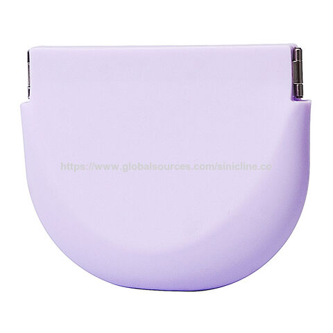 Mini Neceser de Viaje con Cremallera para Cosméticos, Bolsa de Silicona para Prótesis Dentales con Logo Personalizado