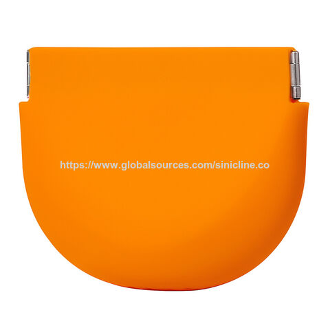 Mini Neceser de Viaje con Cremallera para Cosméticos, Bolsa de Silicona para Prótesis Dentales con Logo Personalizado