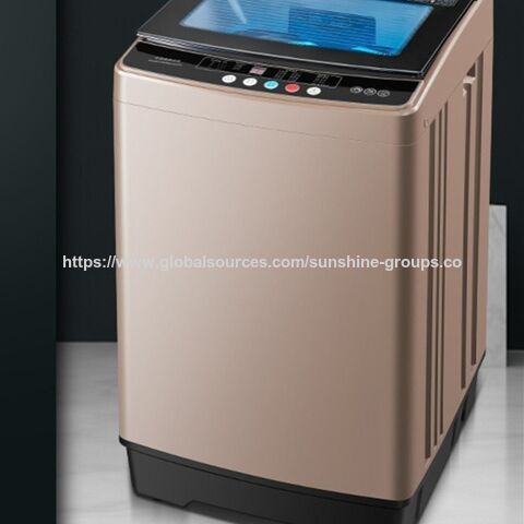 Fully automatic washing machine for household dormitory rental house small washing and drying integrated hot drying silent