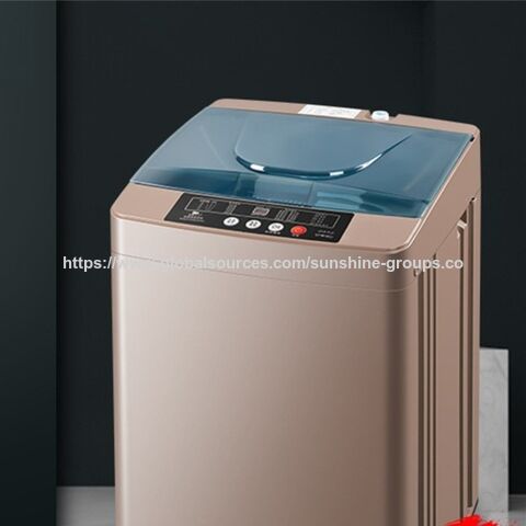 Fully automatic washing machine for household dormitory rental house small washing and drying integrated hot drying silent