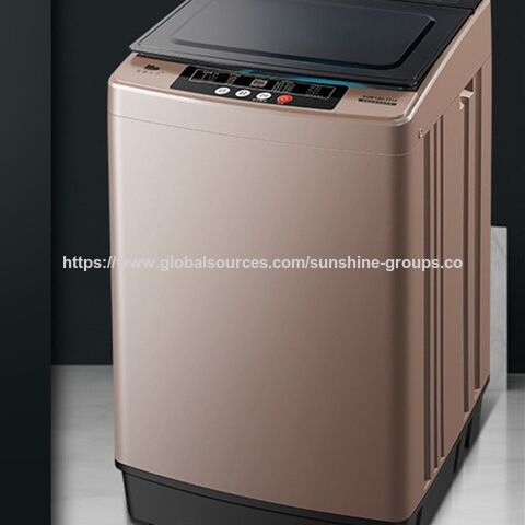 Fully automatic washing machine for household dormitory rental house small washing and drying integrated hot drying silent