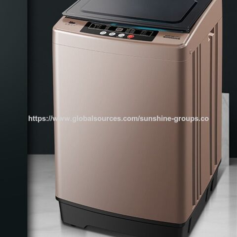 Fully automatic washing machine for household dormitory rental house small washing and drying integrated hot drying silent