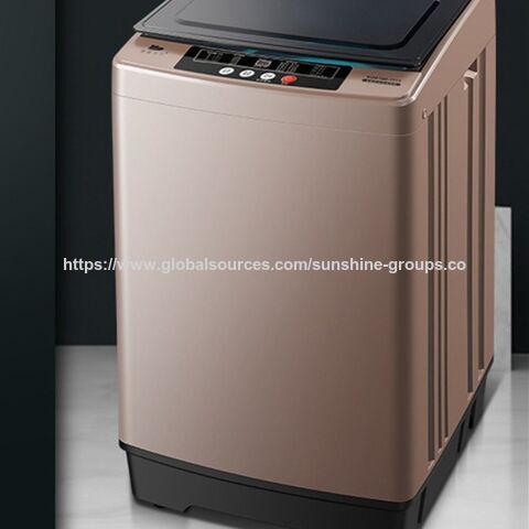 Fully automatic washing machine for household dormitory rental house small washing and drying integrated hot drying silent