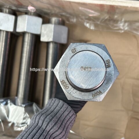 A453 Gr.660 Class A S-bolt 2hhn 3/4 X 120 Mm Inconel Alloy