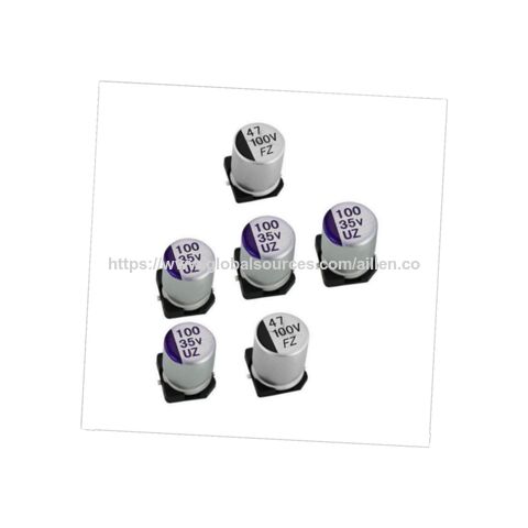 その他 Cgujhhhvvvvv Smd Electrolytic Capacitor Gvm,100uf,50v,20%,6.3x7.7,0.35ohm