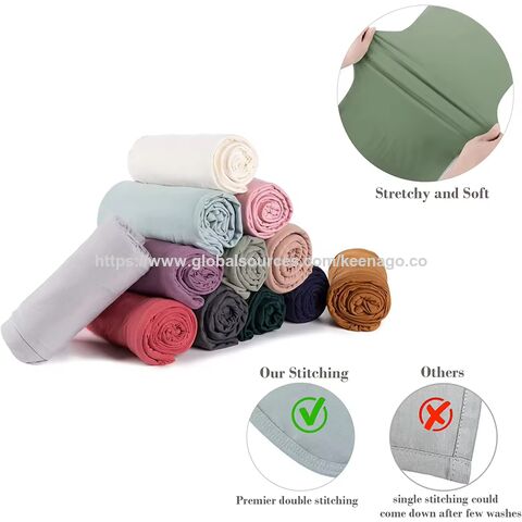 High Quality Soft Receiving Blanket for Newborns with Hat Bamboo Baby Wrap