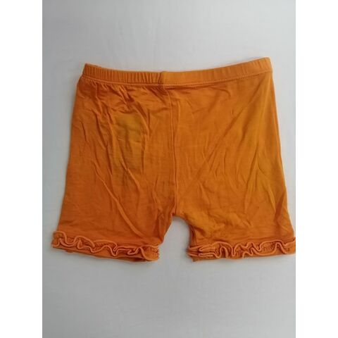 Superweiche, antibakterielle Bambus-Shorts mit Rüschen für Mädchen im Großhandel