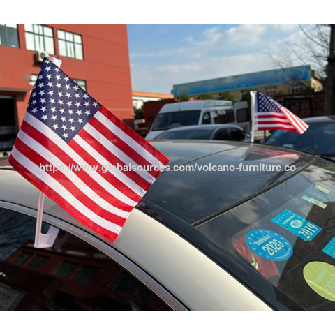 Bandera de coche de poliéster 30*45 personalizable, bandera mundial, bandera de ventana para coche, decoración de coche