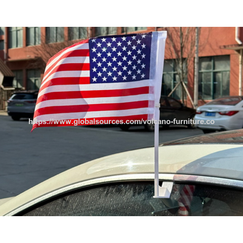 Bandera de coche de poliéster 30*45 personalizable, bandera mundial, bandera de ventana para coche, decoración de coche