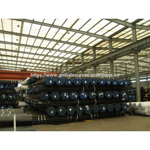 Tuyau sans soudure en acier au carbone API 5L ASTM A106 A53 GR.B SCH40 Tube en acier noir pour pipeline de gaz et de pétrole