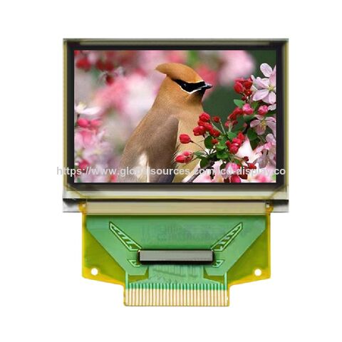 Pantalla OLED a color de 1.3 pulgadas (128x96), display OLED industrial a bajo costo con interfaz SPI para equipos médicos