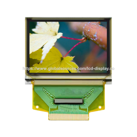 Pantalla OLED a color de 1.3 pulgadas (128x96), display OLED industrial a bajo costo con interfaz SPI para equipos médicos