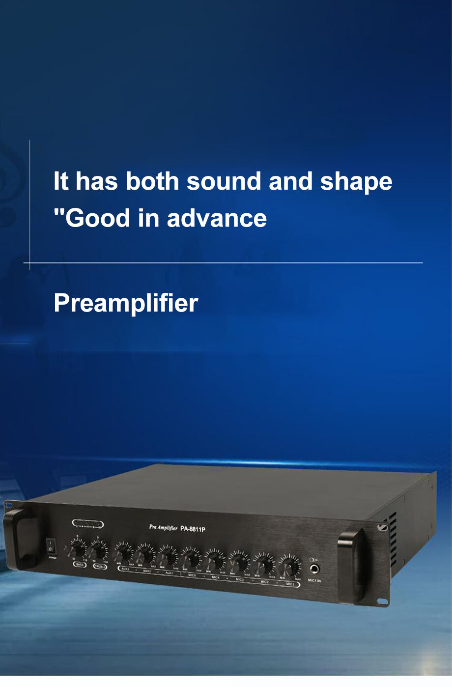 Pre Amplifier Public Broadcasting System Pre Amplifier Effect Device ...