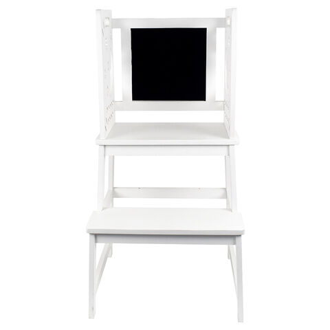 Torre de Observación Montessori de Alta Calidad, Escalera de Madera, Silla, Ayudante de Cocina, Torre de Aprendizaje de Bambú para Niños