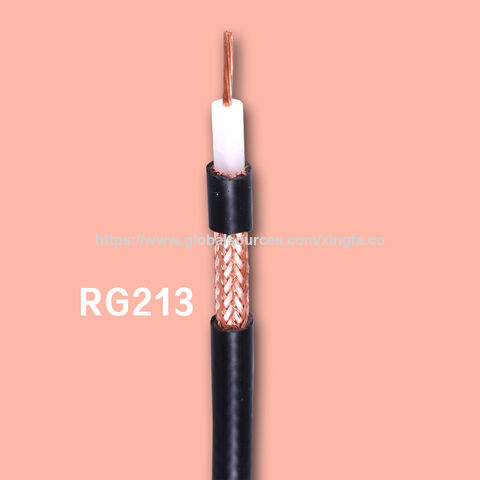 Hochwertiger Hersteller Koaxialkabel RG213 mit UL, CE und ROHS, Farbe Optional - Koaxialkabel für B2B