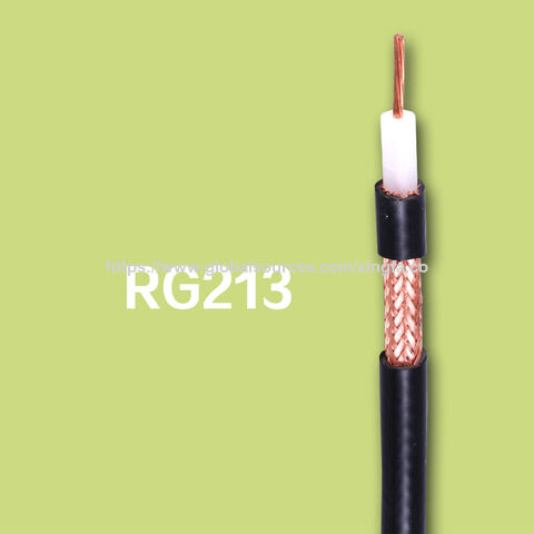 Hochwertiger Hersteller Koaxialkabel RG213 mit UL, CE und ROHS, Farbe Optional - Koaxialkabel für B2B