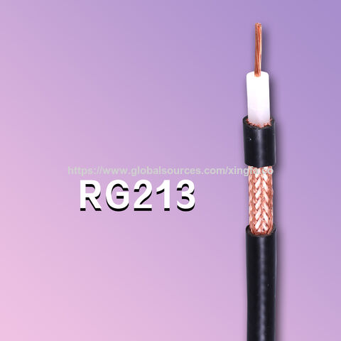 Hochwertiger Hersteller Koaxialkabel RG213 mit UL, CE und ROHS, Farbe Optional - Koaxialkabel für B2B